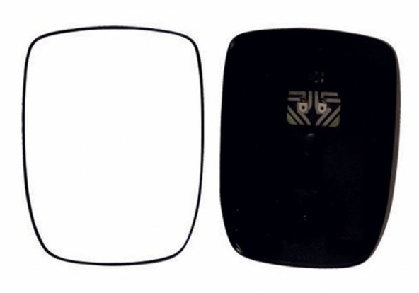 Acessar a peça Vidro + suporte do espelho retrovisor reversível, convexo e aquecido (24V - Classe IV)