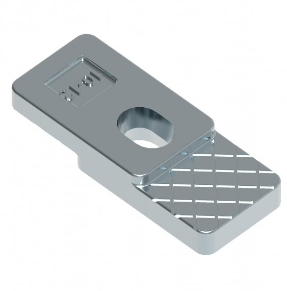 Acessar a peça Suporte do chassis 125x50x20