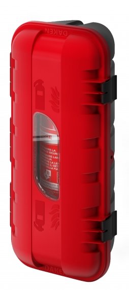 Acessar a peça Caixa de extintores homologada de 6 kg