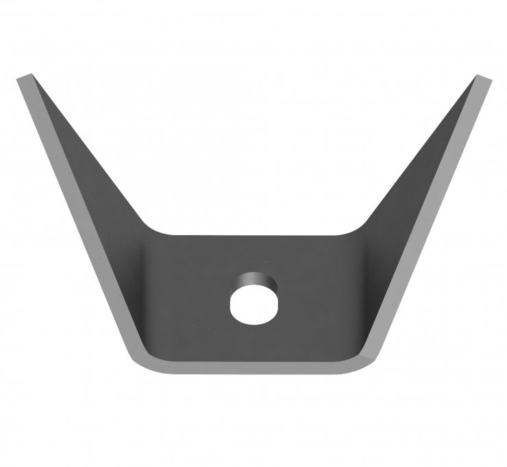 Acessar a peça Suporte de chasis em U 147X82X60 (aço) (E=6)