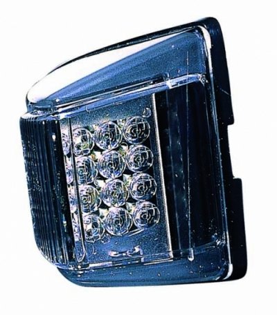 Acessar a peça Pisca frente direito LED cromado