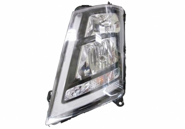 Acessar a peça Farol direito manual LED preto H1 + H7