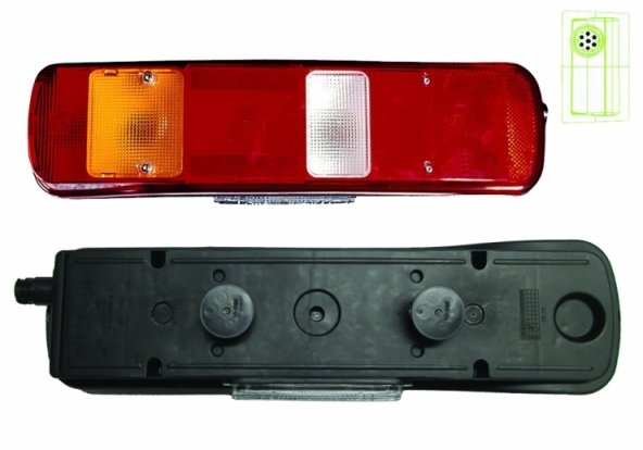 Acessar a peça Farolim traseiro esquerdo