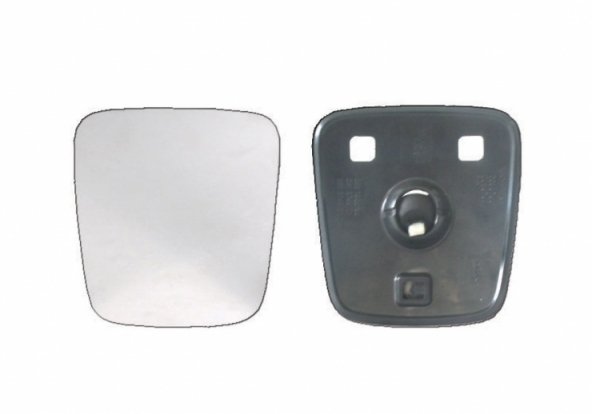 Acessar a peça Vidro + suporte convexo e termicamente reversível, 24V (Classe IV)