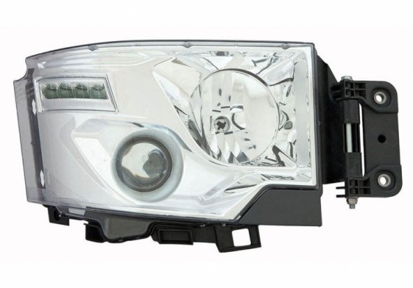 Acessar a peça Farol direito manual e elétrico LED H1 + H7