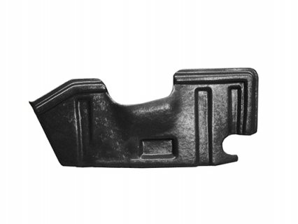 Acessar a peça Proteção motor esquerda