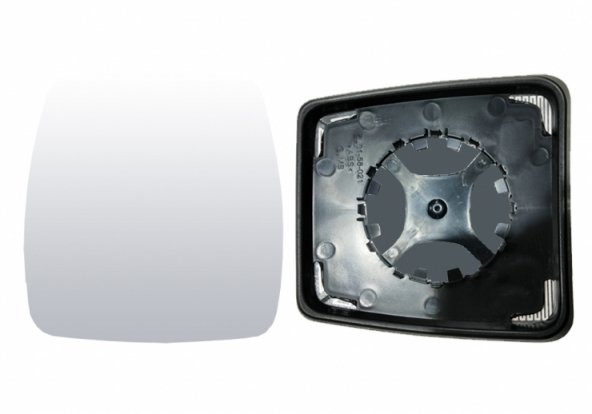 Acessar a peça Vidro + suporte elétrico reversível, convexo (classe IV)