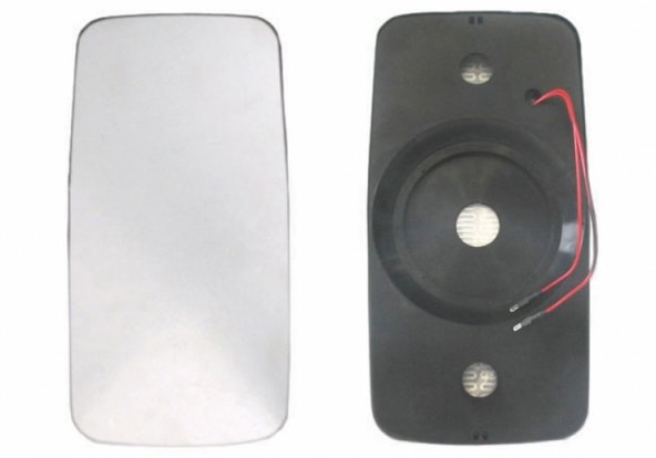 Acessar a peça Vidro + suporte do espelho retrovisor reversível, aquecido, convexo (raio 1800) (Classe II)
