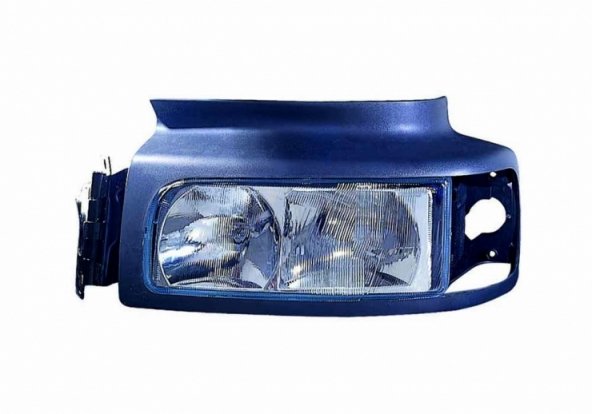 Acessar a peça Farol elétrico esquerdo, preto, H1+H1