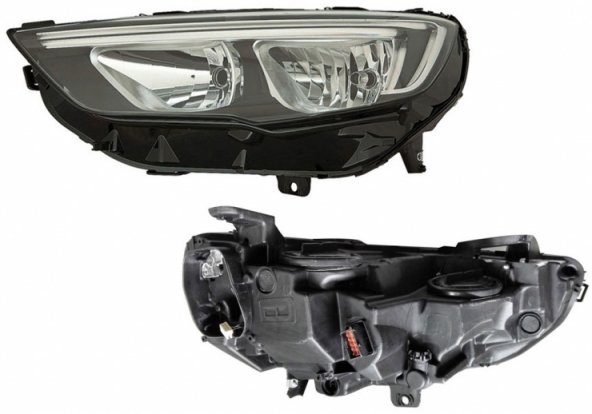 Acessar a peça Farol elétrico esquerdo, LED, H7+H7 (motor)