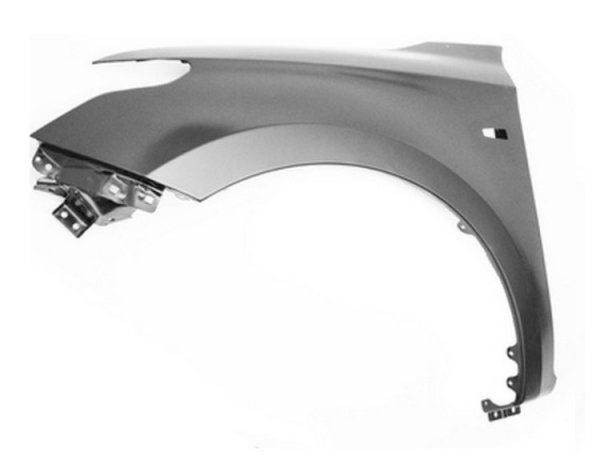 Acessar a peça Guarda lamas esquerda, furo piloto