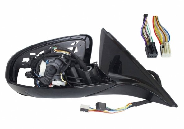 Acessar a peça Corpo do espelho retrovisor elétrico direito, aquecido, preparado, rebatível, cortesia, memória (14 pinos)