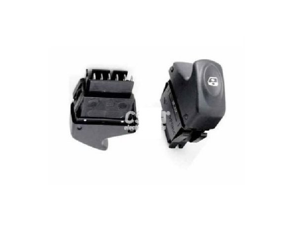 Acessar a peça Interruptor do vidro elétrico da porta frente esquerda/direita preto (6 pinos)