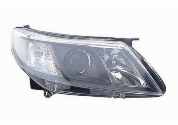 Acessar a peça Farol elétrico direito, preto, LED, H7+H9 (motor)