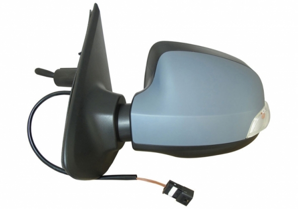 Acessar a peça Espelho retrovisor mecânico esquerdo, convexo, preparado, com indicador (2 pinos)