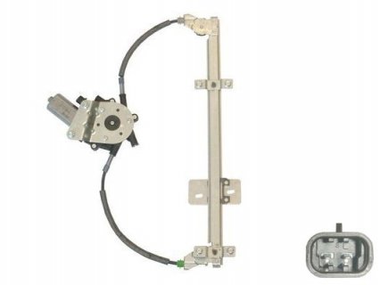 Acessar a peça Elevador vidro traseiro direito eletrico com motor não confort 4 portas 2 pins