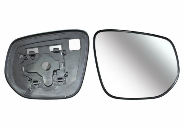 Acessar a peça Vidro + suporte para espelho retrovisor direito, convexo