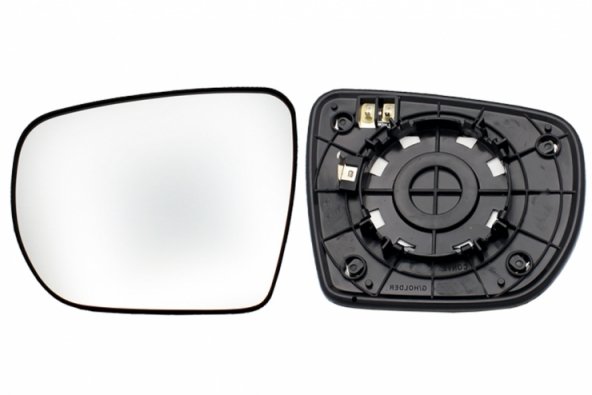 Acessar a peça Vidro + suporte para espelho retrovisor esquerdo, convexo, aquecido