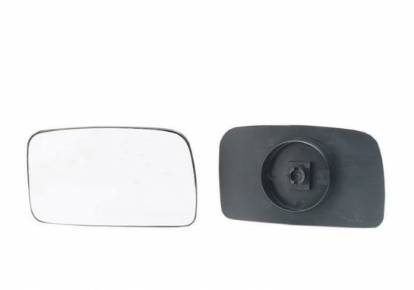 Acessar a peça Vidro + suporte do espelho retrovisor esquerdo, manual, plano