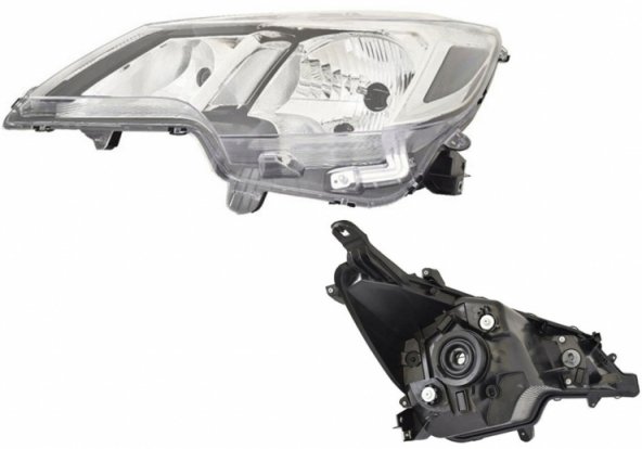 Acessar a peça Farol elétrico esquerdo, H4