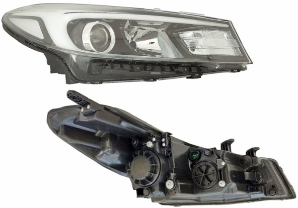 Acessar a peça Farol manual esquerdo, H7