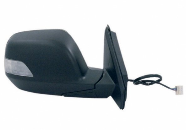 Acessar a peça Espelho retrovisor elétrico direito, convexo, azul, aquecido, preparado, rebatível, com indicador