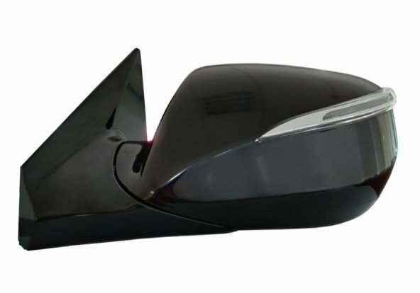 Acessar a peça Espelho retrovisor direito elétrico, convexo, aquecido, rebatível, com indicador, cortesia (10 pinos)