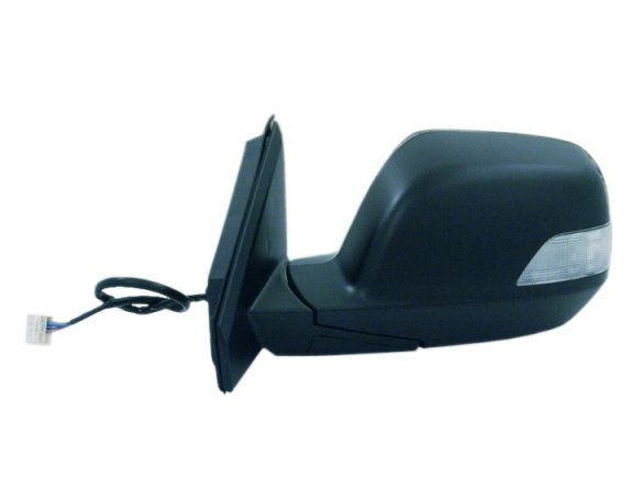 Acessar a peça Espelho retrovisor elétrico esquerdo, convexo, azul, aquecido, preparado, rebatível, com indicador