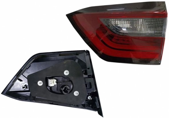 Acessar a peça Farolim traseiro direito, LED