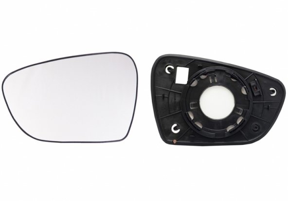 Acessar a peça Vidro + suporte espelho retrovisor esquerdo, convexo
