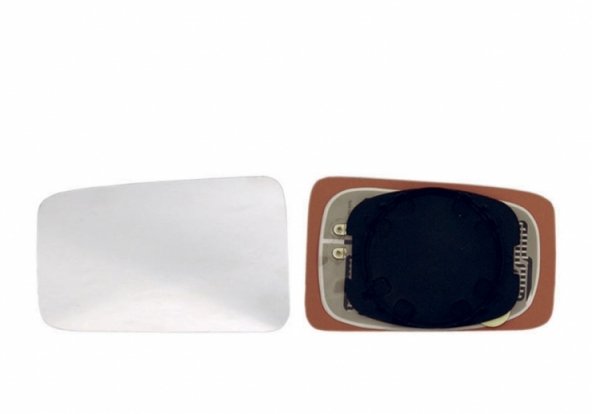 Acessar a peça Vidro + suporte espelho retrovisor esquerdo, plano, aquecido