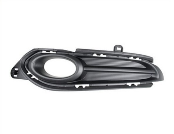 Acessar a peça Grelha do para choques frente esquerdo, orifício luz nevoeiro