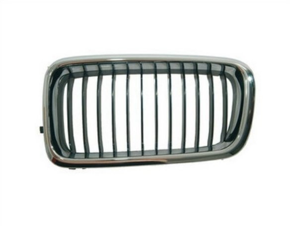 Acessar a peça Grelha esquerdo cromada/preta