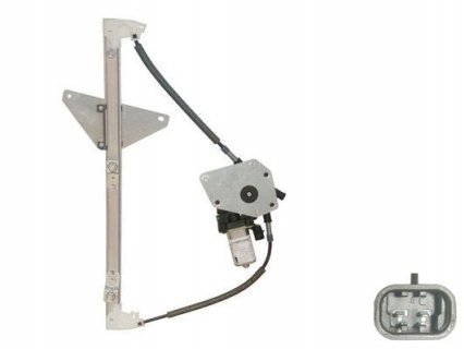 Acessar a peça Elevador vidro frontal esquerdo eletrico com motor não confort 4 portas/wagon 2 pins