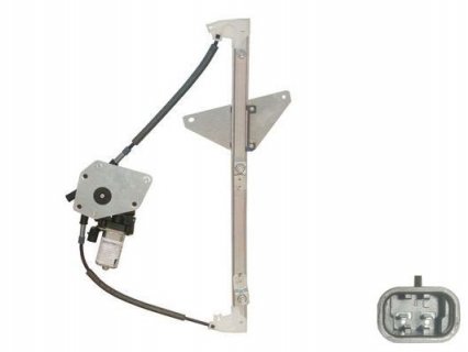 Acessar a peça Elevador vidro frontal direito eletrico com motor não confort 4 portas/wagon 2 pins