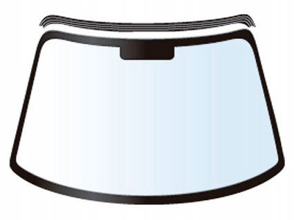 Acessar a peça Friso para-brisas superior