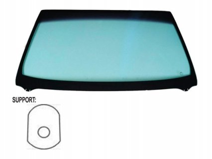 Acessar a peça Para-brisas verde difuso azul serigrafiado base espelho