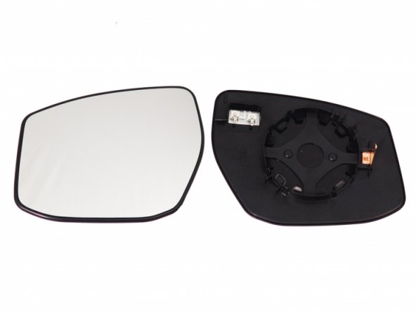 Acessar a peça Vidro + suporte para espelho retrovisor esquerdo, convexo, aquecido