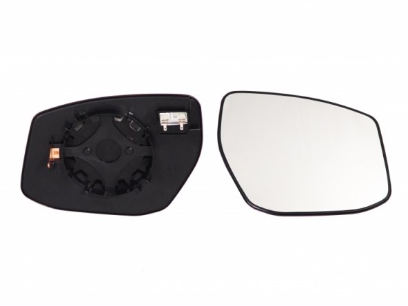 Acessar a peça Vidro + suporte do espelho retrovisor direito, convexo, aquecível