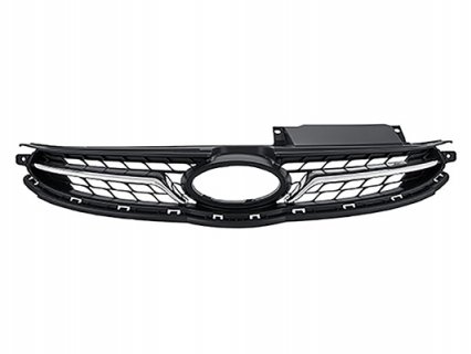 Acessar a peça Grelha frente com 2 embelezadores cromados