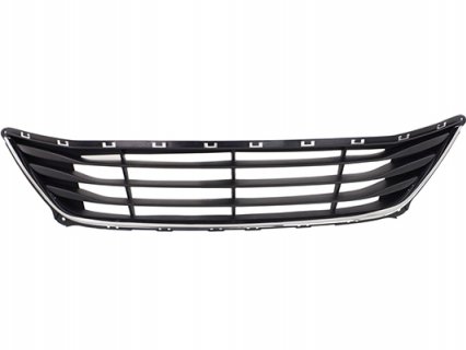 Acessar a peça Grelha central para choques frente com friso cromada