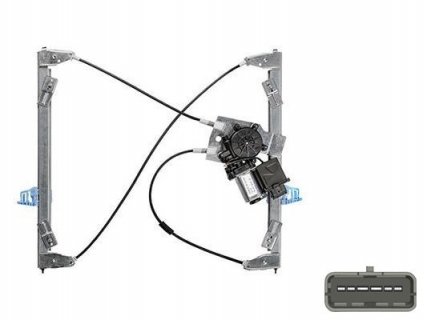 Acessar a peça Elevador vidro frontal esquerdo eletrico com motor confort 2portas 6 pins