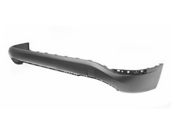 Acessar a peça Para choques inferior traseiro, preto