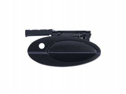 Acessar a peça Puxador porta frente direita primaria preta com olho fechadura