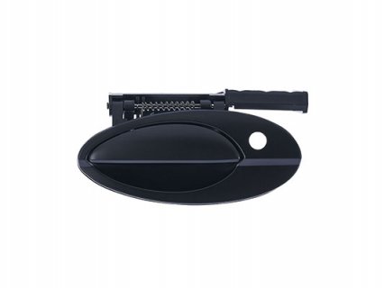 Acessar a peça Puxador porta frente esquerda primaria preta com olho fechadura