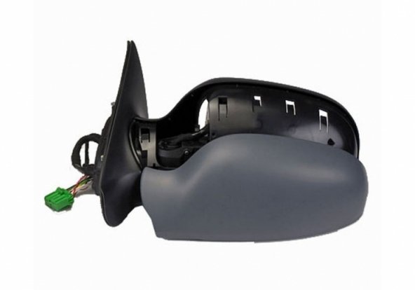 Acessar a peça Espelho retrovisor elétrico esquerdo, asférico, aquecido, preparado, rebatível, cortesia