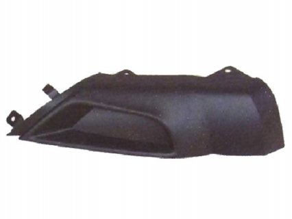 Acessar a peça Spoiler esquerdo para choques frente preto