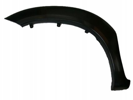 Acessar a peça Aba guarda lama frente esquerdo preto