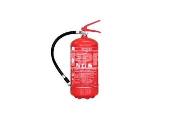 Acessar a peça Extintor de incêndio abc 3 kg com suporte de parede e transporte