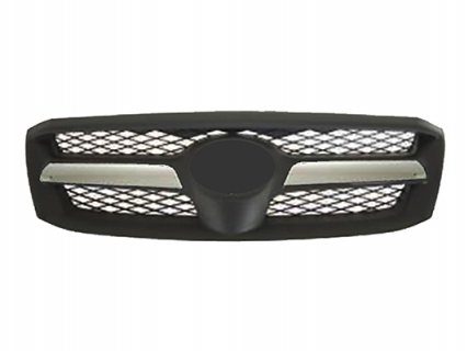 Acessar a peça Grelha frente preta com frisocromada